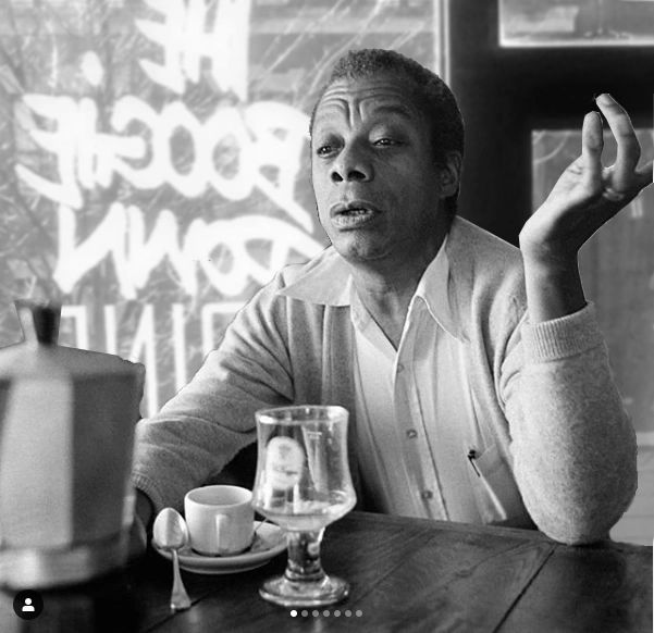 James Baldwin at Boogie Down Grind
